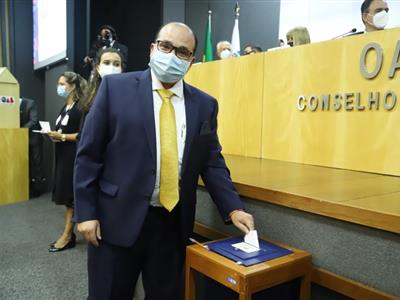 Foto da Notícia: Leonardo Campos é eleito diretor-tesoureiro do Conselho Federal da OAB 