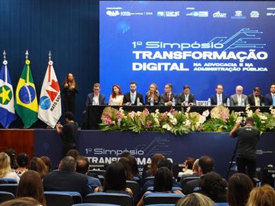 Foto da Notícia: Advocacia de todo o estado participa de simpósio de transformação digital promovido pela OAB-MT