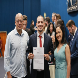 03-12-2024 OAB-MT faz entrega de Certidões para novos profissionais - Fotografo: fERNANDO RODRIGUES