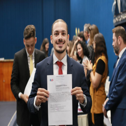 03-12-2024 OAB-MT faz entrega de Certidões para novos profissionais - Fotografo: fERNANDO RODRIGUES