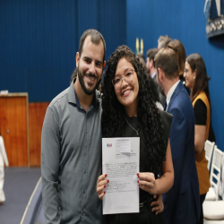 03-12-2024 OAB-MT faz entrega de Certidões para novos profissionais - Fotografo: fERNANDO RODRIGUES