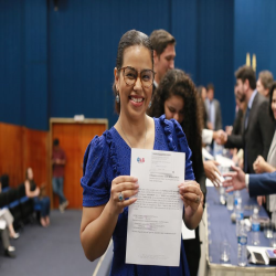 03-12-2024 OAB-MT faz entrega de Certidões para novos profissionais - Fotografo: fERNANDO RODRIGUES